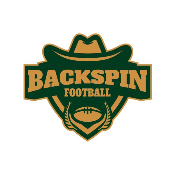 Backspin Football logo template Thumbnail